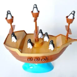 The Decor Haven Babyspielzeug-Penguin Balance Familienspiel – Lustiges interaktives Spiel