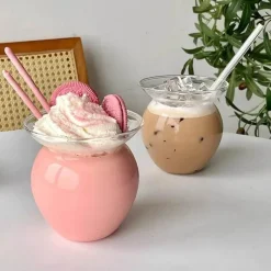 Plates u0026 More Küche & Esszimmer-Personalisierte hitzebeständige Perlmilchteetassen für Partys