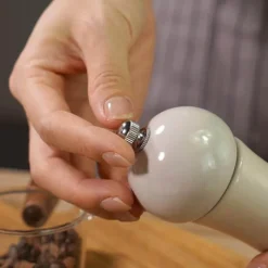 Decor Küche & Esszimmer-Pfeffermühle aus Keramik – verstellbare Gewürzmühle zum Würzen