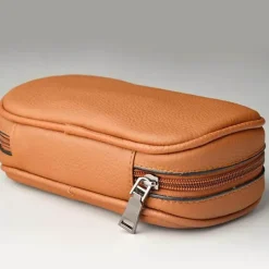 Feast u0026 Flair Küche & Esszimmer-Pfeifentasche aus Rindsleder - Premium Halter für 3 Pfeifen Tabakzubehör