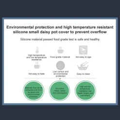Deco Küche & Esszimmer-Pflanzenheber für den Innenbereich – Überlaufschutz für Daisy-Pflanztöpfe