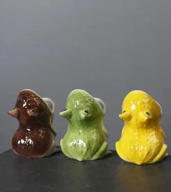 Cozy Nest Decor Wohndeko-Pflanzgefäße aus Keramik in Froschform – Niedliche Gartendekoration für den Außenbereich