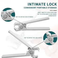 PureGlow Männerpflege|Frauenpflege-Pflegeset aus Edelstahl – Unverzichtbare Werkzeuge für die Körperpflege