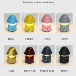 Illuminate Home Beleuchtung-Pilz-Akzentlampe – Einzigartiges Pilz-Lichtdekor