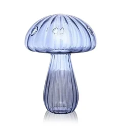 Tom Küche & Esszimmer-Pilzförmige Glasvase für moderne Wohnkultur und Tischdekoration