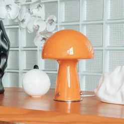 Bright Accents Beleuchtung-Pilz-Tischlampe – Kreatives Nachtlicht für die Heimdekoration