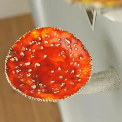 The Gilded Nest Wohndeko-Pilz-Wandregal - Schwebendes Harzdekor