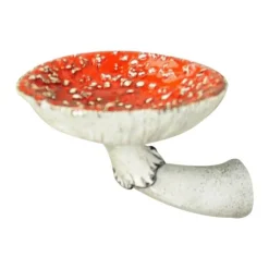 The Gilded Nest Wohndeko-Pilz-Wandregal - Schwebendes Harzdekor