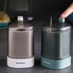 The Decor Haven Küche & Esszimmer-Pilz-Zahnstocherspender – Kreatives automatisches Küchengerät