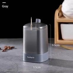 The Decor Haven Küche & Esszimmer-Pilz-Zahnstocherspender – Kreatives automatisches Küchengerät