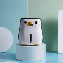 The Blissful Bath Badezimmer-Pinguin-Toilettenpapierhalter – Niedliches Badezimmer-Organizer-Dekor