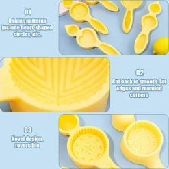 Tom Küche & Esszimmer-Pistazien-Maamoul-Form – Backwerkzeug für Kekse und Kuchen aus dem Nahen Osten