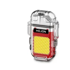 The Outdoor Vault Outdoor-Artikel|Heimwerkzeuge-Plasma-Feuerzeug – Transparentes wiederaufladbares Design