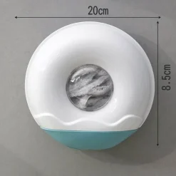 The Decor Haven Küche & Esszimmer-Plastiktütenspender - Selbstklebender Organizer