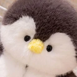 Damen Wilderness Haven Herrenschuhe|Damenschuhe-Plüsch-Hausschuhe „Happy Penguins“ – bequemes, gemütliches Schuhwerk