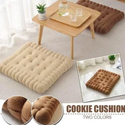 The Gilded Nest Wohndeko-Plüsch-Kekskissen – Kreatives Dekokissen