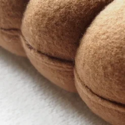 The Gilded Nest Wohndeko-Plüsch-Kekskissen – Kreatives Dekokissen