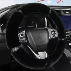 Wild u0026 Free Gear Autozubehör|Automobilindustrie-Plüsch-Radabdeckung fürs Auto – weiches, gemütliches Accessoire