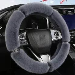 Wild u0026 Free Gear Autozubehör|Automobilindustrie-Plüsch-Radabdeckung fürs Auto – weiches, gemütliches Accessoire