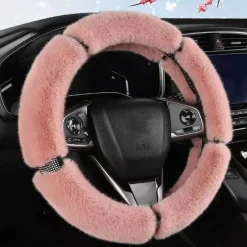 Wild u0026 Free Gear Autozubehör|Automobilindustrie-Plüsch-Radabdeckung fürs Auto – weiches, gemütliches Accessoire