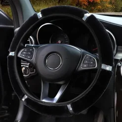 Wild u0026 Free Gear Autozubehör|Automobilindustrie-Plüsch-Radabdeckung fürs Auto – weiches, gemütliches Accessoire