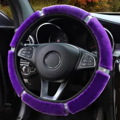 Wild u0026 Free Gear Autozubehör|Automobilindustrie-Plüsch-Radabdeckung fürs Auto – weiches, gemütliches Accessoire