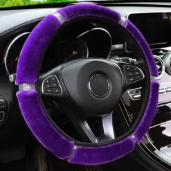 Wild u0026 Free Gear Autozubehör|Automobilindustrie-Plüsch-Radabdeckung fürs Auto – weiches, gemütliches Accessoire