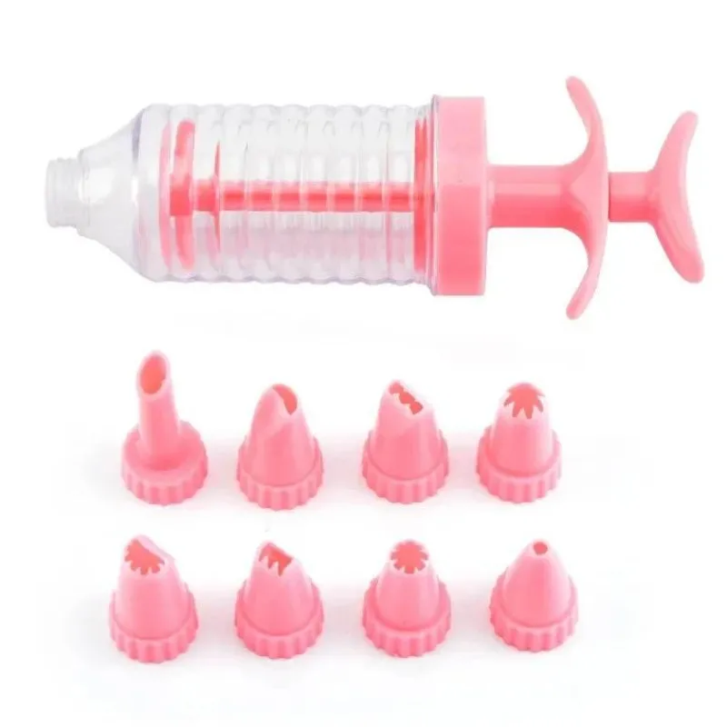 Tom Küche & Esszimmer-Plätzchen-Dekorationsset mit Gebäckspritze und Kuchenpresse für kreatives Backen