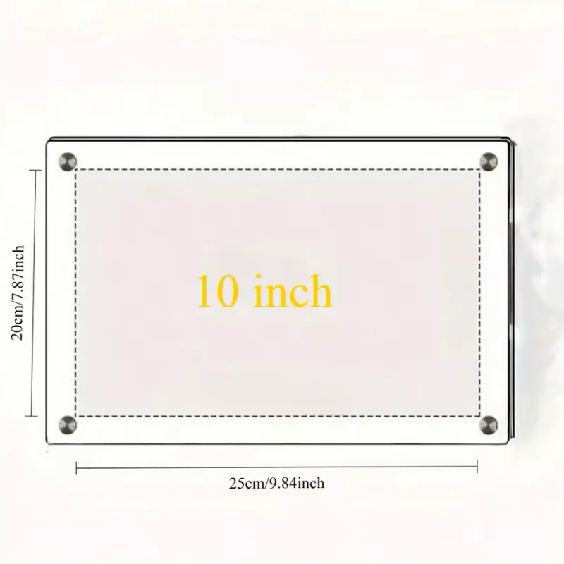 Willow u0026 Whim Wohndeko-Polaroid Mini-Fotorahmen – Stilvolle Erinnerungsanzeige