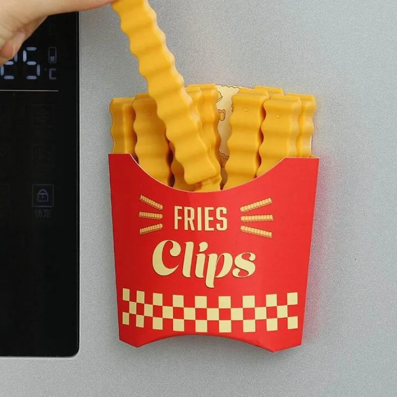 Decor Küche & Esszimmer-Pommes Frites Verschlussklammern - Lebensmittel Frischhalteklammern