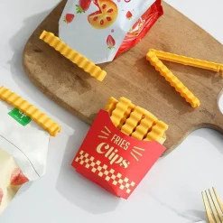 Decor Küche & Esszimmer-Pommes Frites Verschlussklammern - Lebensmittel Frischhalteklammern