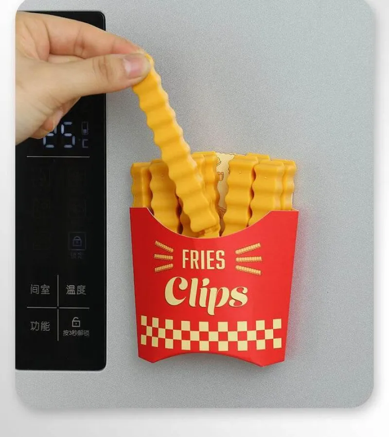 Decor Küche & Esszimmer-Pommes Frites Verschlussklammern - Lebensmittel Frischhalteklammern