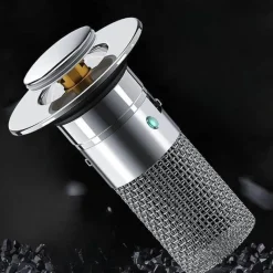 Tranquil Waters Badezimmer|Küche & Esszimmer-Pop-up-Spülbeckensieb – Abflussabdeckung gegen Verstopfung