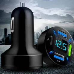 Wild u0026 Free Gear Autozubehör|Automobilindustrie-4-Port USB-Autoladegerät - Schnellladegerät-Adapter