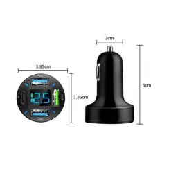 Wild u0026 Free Gear Autozubehör|Automobilindustrie-4-Port USB-Autoladegerät - Schnellladegerät-Adapter