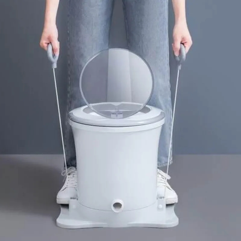 The Blissful Bath Badezimmer-Portable Manual Clothes Dryer - Large Capacity Drying Bucket