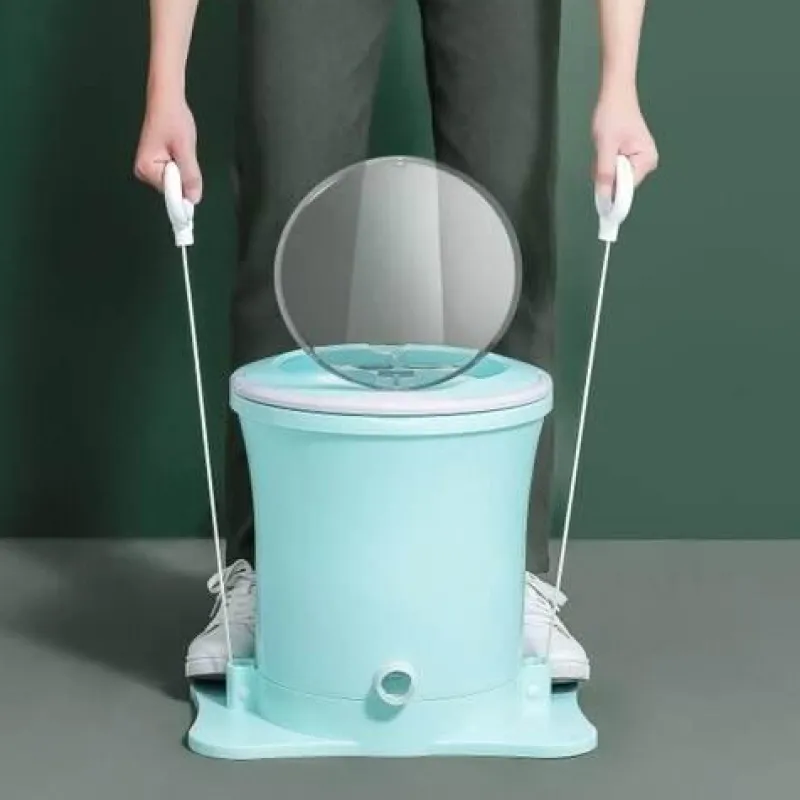 The Blissful Bath Badezimmer-Portable Manual Clothes Dryer - Large Capacity Drying Bucket