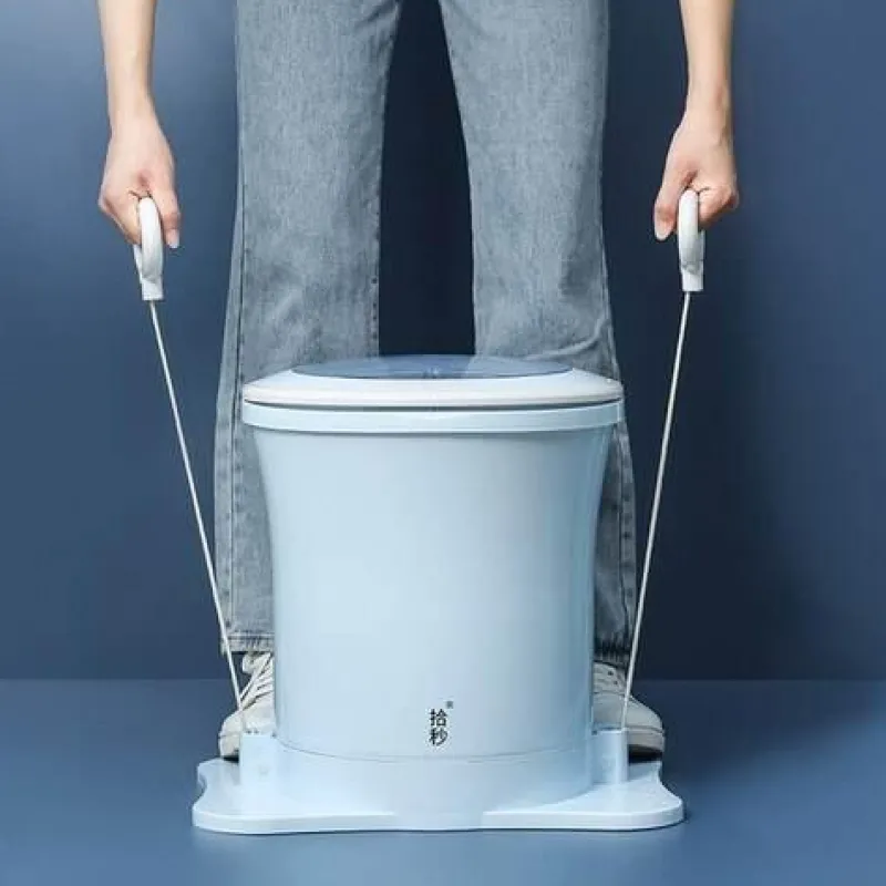 The Blissful Bath Badezimmer-Portable Manual Clothes Dryer - Large Capacity Drying Bucket