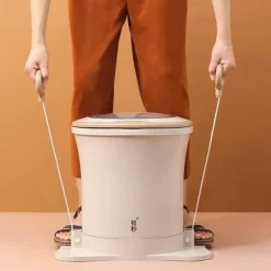 The Blissful Bath Badezimmer-Portable Manual Clothes Dryer - Large Capacity Drying Bucket