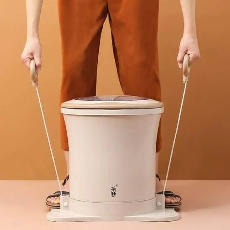 The Blissful Bath Badezimmer-Portable Manual Clothes Dryer - Large Capacity Drying Bucket