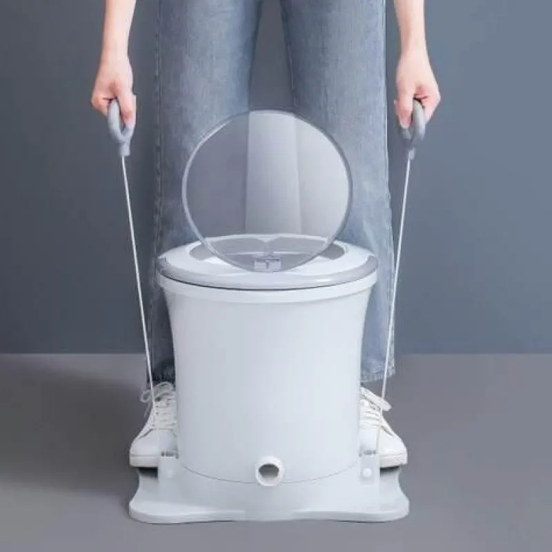 The Blissful Bath Badezimmer-Portable Manual Clothes Dryer - Large Capacity Drying Bucket