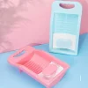 The Blissful Bath Badezimmer-Portable Mini Clothes Washboard - Travel Laundry Tool