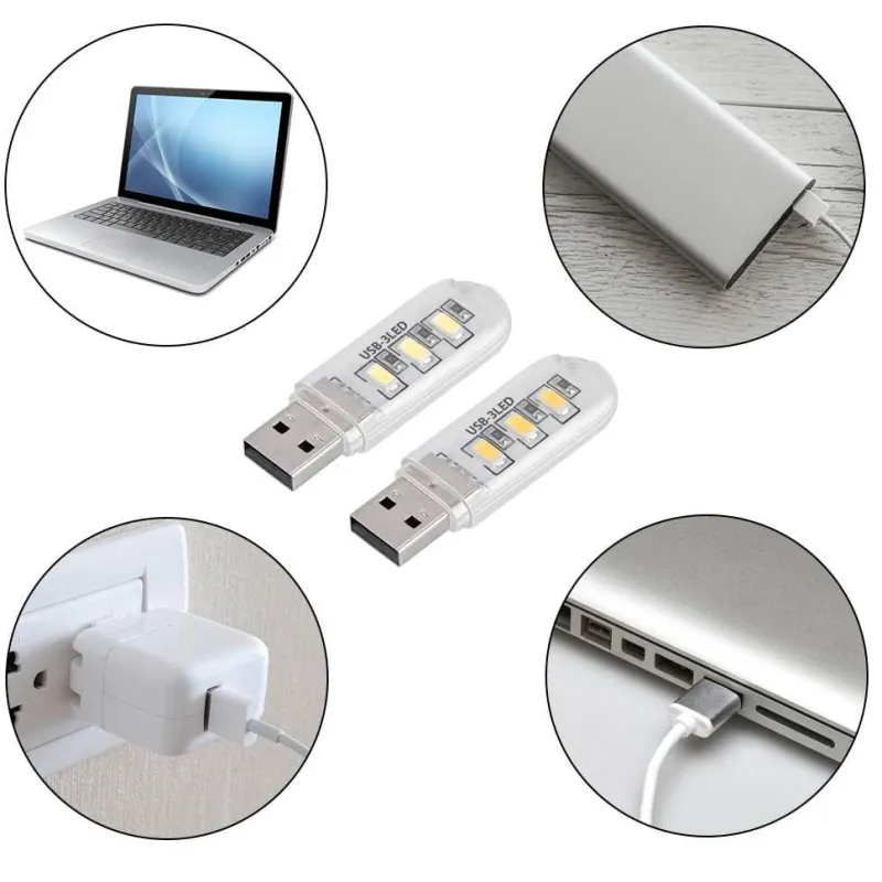 Comfort u0026 Style Beleuchtung-Portable USB LED Night Light - Soft Glow Lamp