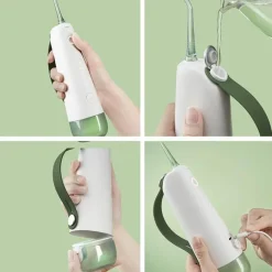 The Blissful Bath Badezimmer-Portable Water Flosser - Compact Travel Oral Care Device