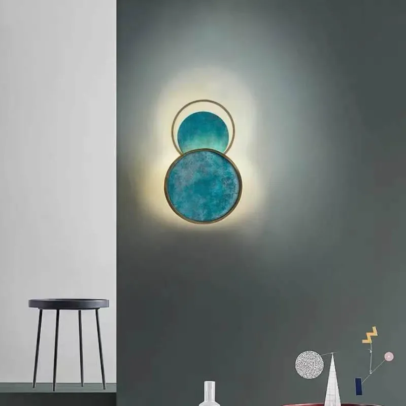 Comfort u0026 Style Beleuchtung-Post Modern Turquoise Elegant Wall Lamp