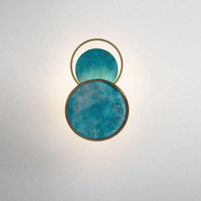 Comfort u0026 Style Beleuchtung-Post Modern Turquoise Elegant Wall Lamp