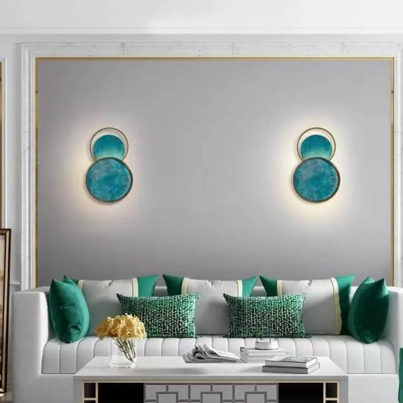 Comfort u0026 Style Beleuchtung-Post Modern Turquoise Elegant Wall Lamp