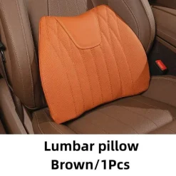 Wild u0026 Free Gear Autozubehör|Automobilindustrie-Premium-Autositzkissen aus Leder – atmungsaktive Komfortunterstützung