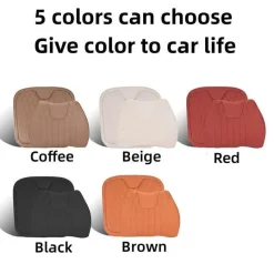 Wild u0026 Free Gear Autozubehör|Automobilindustrie-Premium-Autositzkissen aus Leder – atmungsaktive Komfortunterstützung