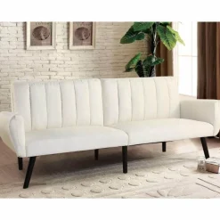 Cozy Living Möbel-Premium-Leinensofa – Modernes, komfortables Design